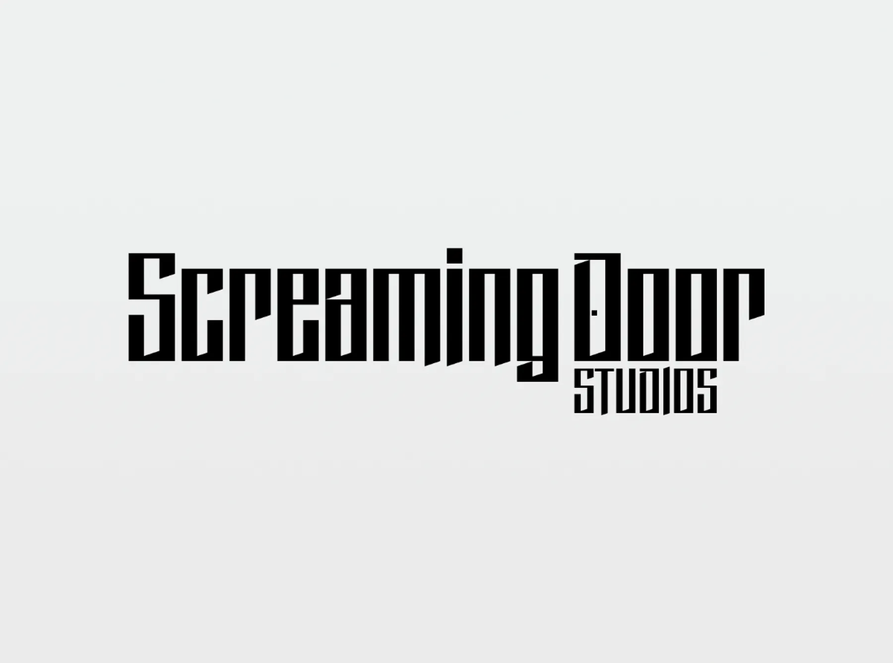 Screaming Door logo renderings.
